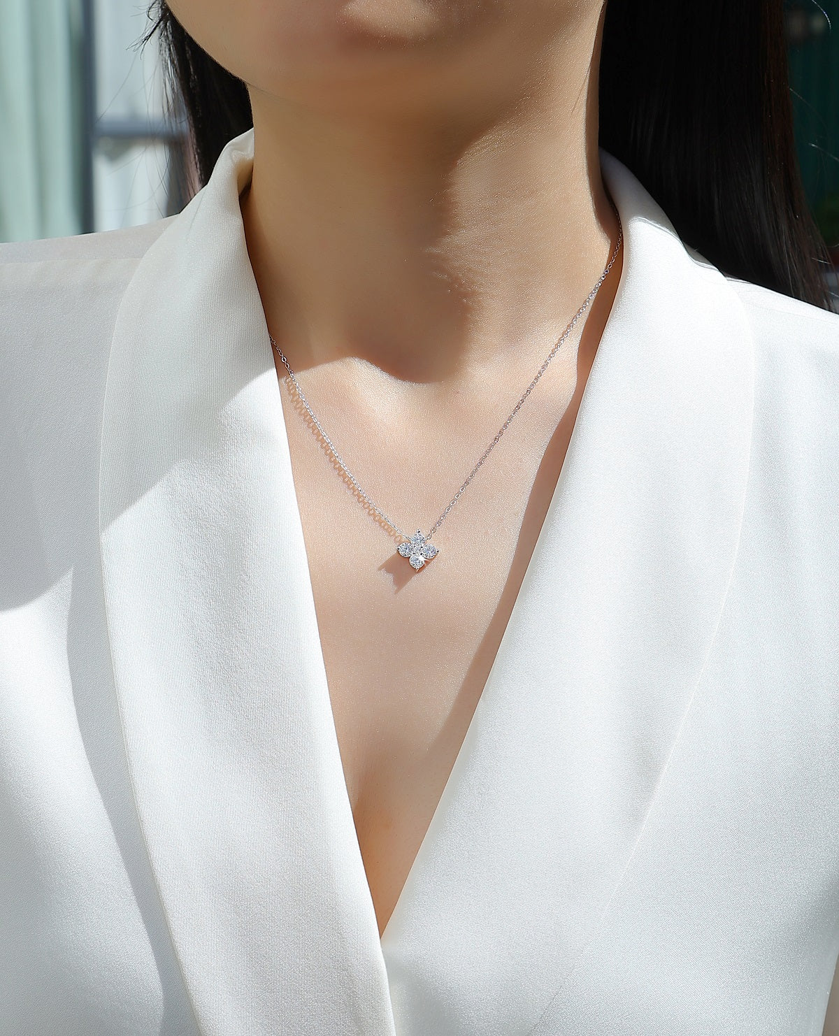 Clover Necklace (N13597)