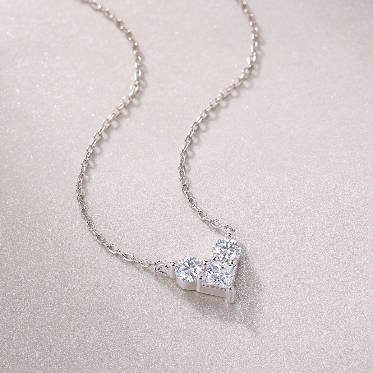Heart necklace (N13103)
